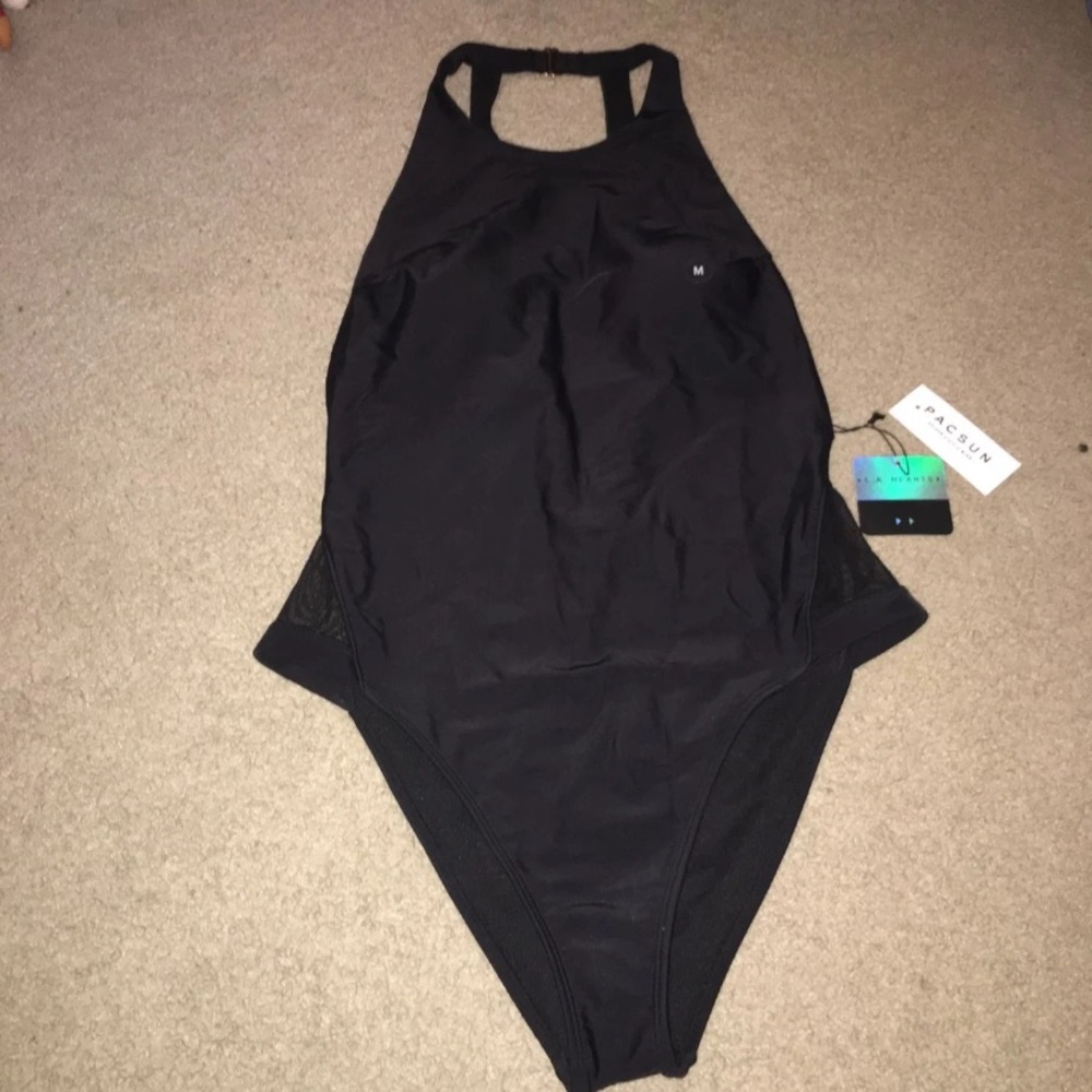 Black One Piece Swimsuit